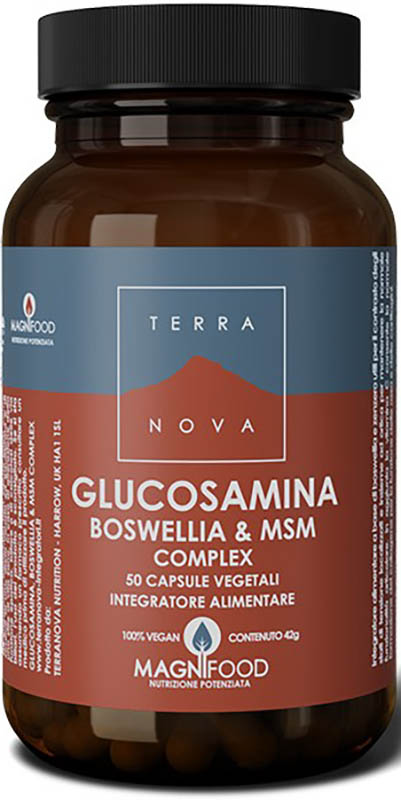 TERRANOVA COMPLESSO DI GLUCOSAMINA BOSWELLIA E MSM 50 CAPSULE - Pharmaleader