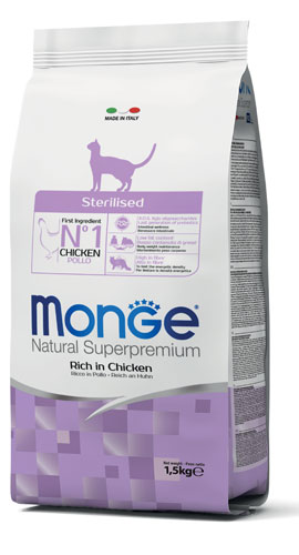 MONGE STERILISED NEW 1500 G - Pharmaleader