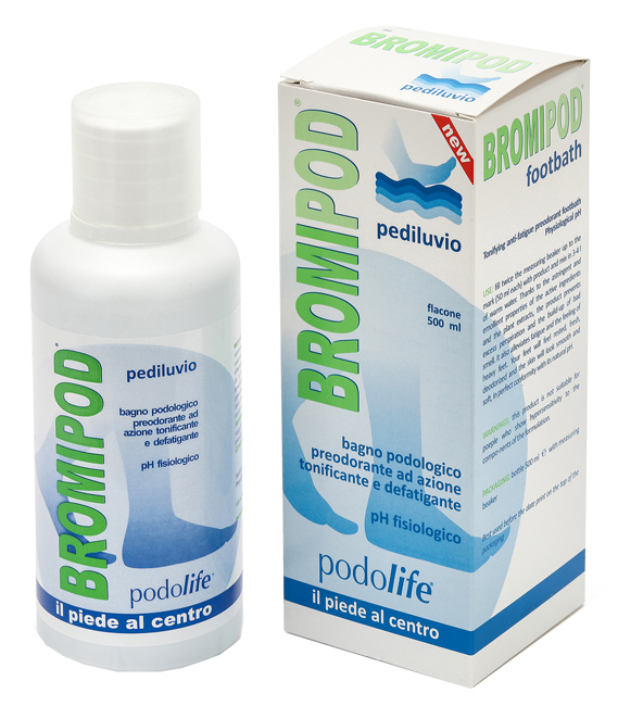 BROMIPOD PEDILUVIO DEFATICANTE 500 ML - Pharmaleader