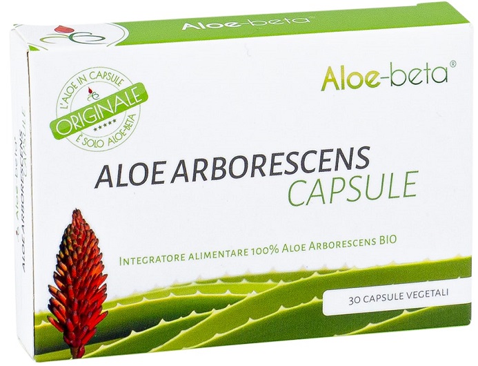 ALOE BETA 30 CAPSULE ALOE ARBORESCENS - Pharmaleader