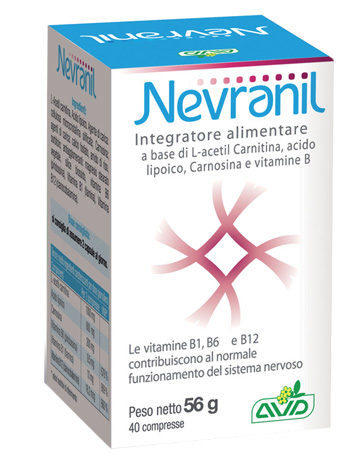 NEVRANIL 40 COMPRESSE - Pharmaleader