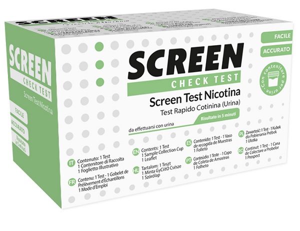 SCREEN TEST NICOTINA/COTININA URINA - Pharmaleader