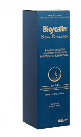 BIOSCALIN SIGNAL REVOLUTION SHAMPOO RINFORZANTE RIDENSIFICANTE 200 ML - Pharmaleader