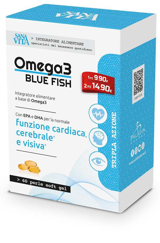 SANAVITA BLUE FISH 60 CAPSULE - Pharmaleader