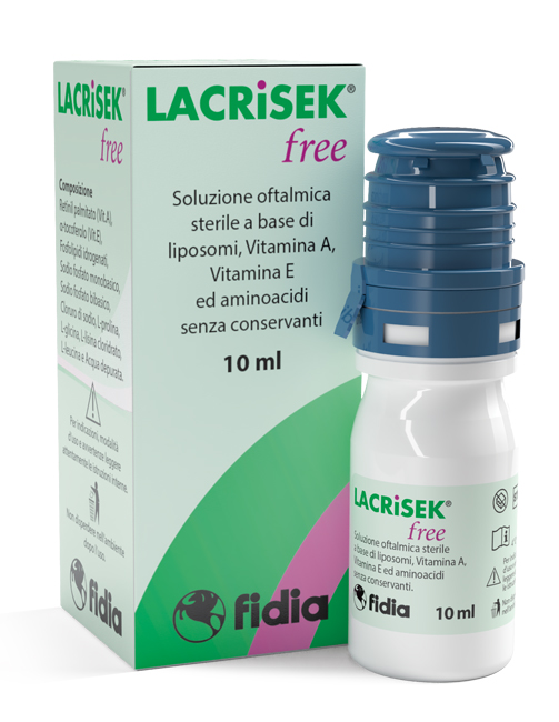 LACRISEK FREE SOLUZIONE OFTALMICA SENZA CONSERVANTI 10 ML - Pharmaleader