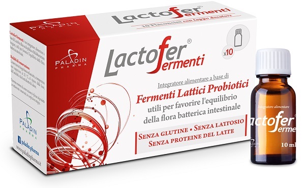 LACTOFER FERMENTI 10 FLACONCINI 10 ML - Pharmaleader