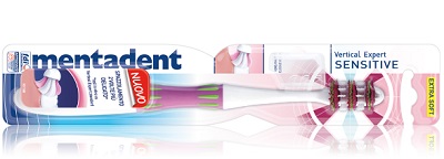 MENTADENT SPAZZOLINO VERTICAL EXPERT SENSI - Pharmaleader