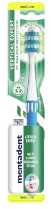 MENTADENT SPAZZOLINO VERTICAL EXPERT DENTI GUANCE - Pharmaleader
