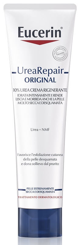 EUCERIN UREAREPAIR ORIGINAL CREMA RIGENERANTE 10% UREA 100 ML TRAVEL SIZE - Pharmaleader