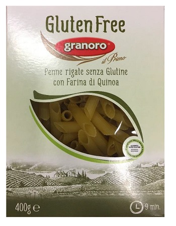 GLUTEN FREE GRANORO PENNE RIGATE 400 G - Pharmaleader