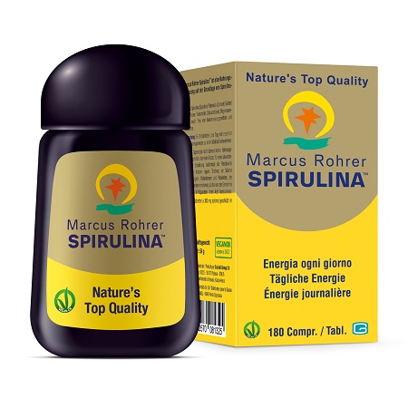 SPIRULINA MARCUS ROHRER RICARICA 180 COMPRESSE - Pharmaleader