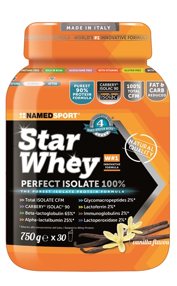 STAR WHEY ISOLATE VANILLA 750 G proteine - Pharmaleader