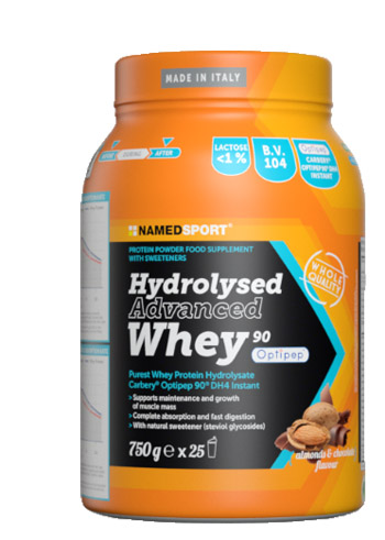 HYDROLYSED ADVANCED WHEY CHOCO ALMOND 750 G - Pharmaleader