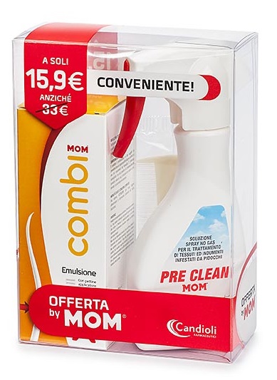 MOM KIT EMERGENZA PIDOCCHI SCATOLA TRASPARENTE - Pharmaleader