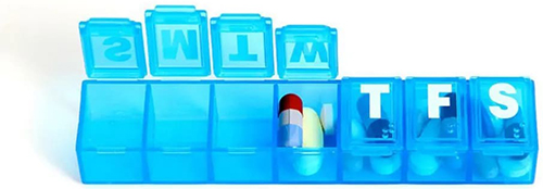 PORTAPILLORE SET MEDSTIMANALE MEDS - Pharmaleader