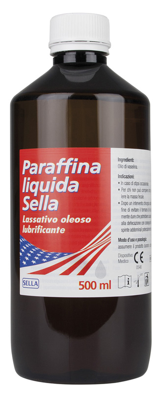 PARAFFINA LIQUIDA MD LASSATIVO 500 ML SELLA - Pharmaleader