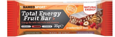 TOTAL ENERGY FRUIT BAR CRANBERRY & NUTS 35 G - Pharmaleader