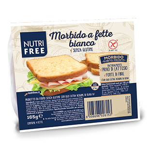 NUTRIFREE MORBIDO A FETTE BIANCO 165 G - Pharmaleader