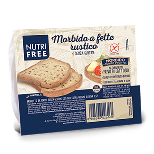 NUTRIFREE MORBIDO A FETTE RUSTICO 165 G - Pharmaleader