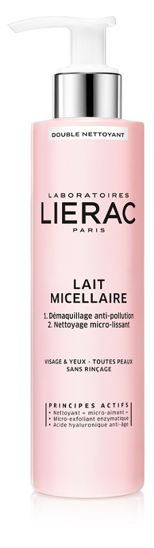 LIERAC DEMAQUILLANT LATTE MICELLARE A DOPPIA AZIONE 200 ML - Pharmaleader