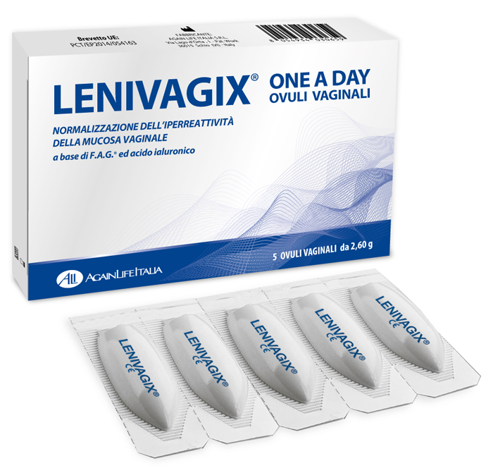 LENIVAGIX ONE A DAY 5 OVULI VAGINALI - Pharmaleader