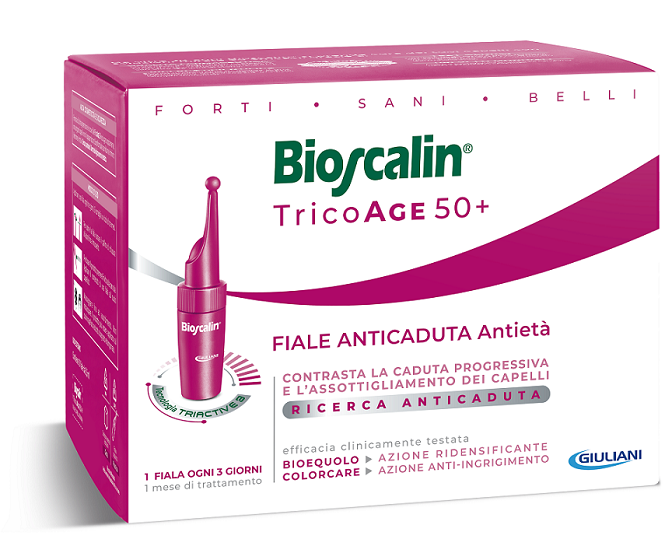 BIOSCALIN TRICOAGE ANTICADUTA ANTIETA' 10 FIALE 3,5 ML - Pharmaleader