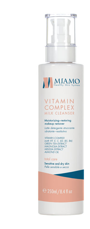 MIAMO TOTAL CARE VITAMIN COMPLEX MILK CLEANSER 250 ML - Pharmaleader