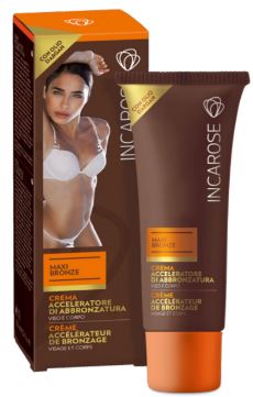INCAROSE MAXI BRONZE CREMA ACCELERATORE DI ABBRONZATURA 125 ML - Pharmaleader