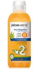 ZUCCARI ALOEVERA2 ALOE MAGNIFICA CON EDULCORANTE 1 LITRO - Pharmaleader