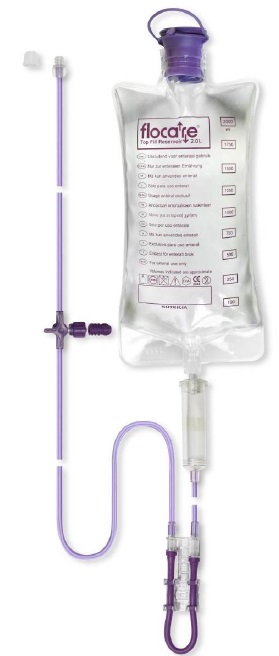 FLOCARE SACCA CON DEFLUSSORE DA 2 LITRI PER NUTRIPOMPA INFINITY - Pharmaleader
