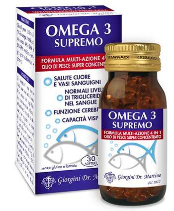 OMEGA 3 SUPREMO 30 SOFTGEL - Pharmaleader