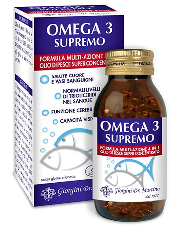 OMEGA 3 SUPREMO 60 SOFTGEL - Pharmaleader