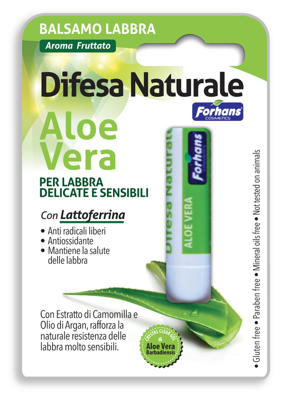 FORHANS BALSAMO LABBRA DIFESA NATURALE ALOE VERA - Pharmaleader