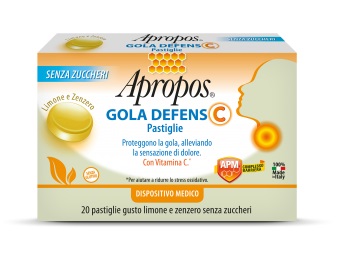 APROPOS GOLA DEFENS C LIMONE/ZENZERO 20 PASTIGLIE - Pharmaleader