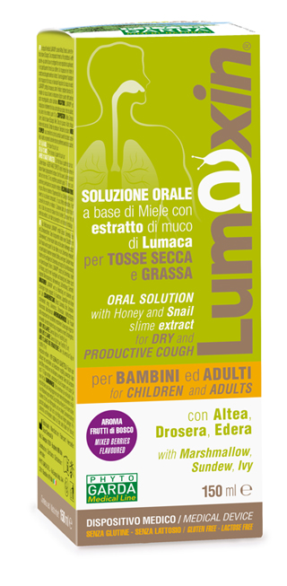 LUMAXIN DISPOSITIVO MEDICO SCIROPPO ADULTI/BAMBINI 150 ML - Pharmaleader