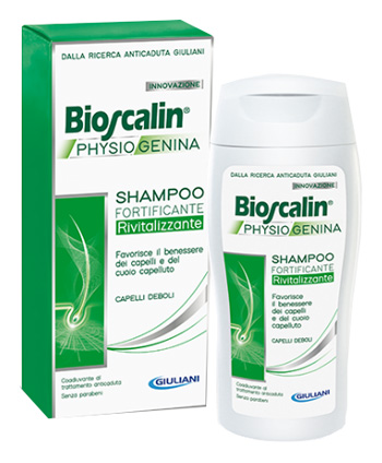 BIOSCALIN PHYSIOGENINA SHAMPOO FORTIFICANTE RIVITALIZZANTE 200 ML - Pharmaleader