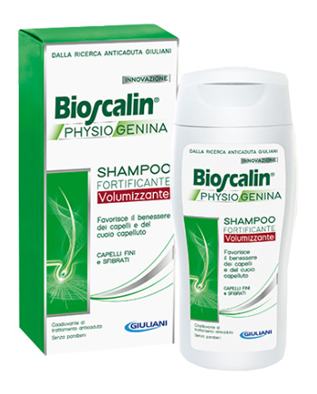 BIOSCALIN PHYSIOGENINA SHAMPOO FORTIFICANTE VOLUMIZZANTE 200 ML - Pharmaleader