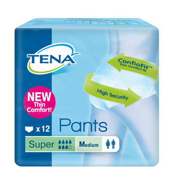 PANNOLONE PULL UP TENA PANTS SUPER TAGLIA MEDIUM 12 PEZZI - Pharmaleader