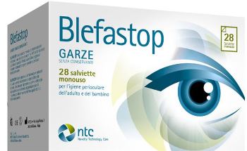 BLEFASTOP GARZA CON HY-TER IN COTONE PIEGATA CON FILO DI BARIO 28 PEZZI - Pharmaleader