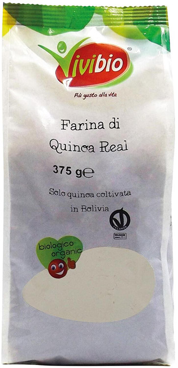 FARINA DI QUINOA REAL VIVIBIO 375 G - Pharmaleader