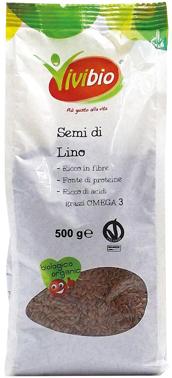 SEMI DI LINO VIVIBIO 500 G - Pharmaleader