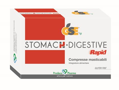 GSE STOMACH DIGESTIVE RAPID 24 COMPRESSE MASTICABILI - Pharmaleader