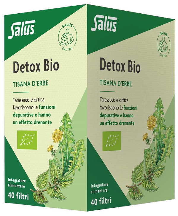 DETOX BIO TISANA 40 FILTRI 72 G - Pharmaleader