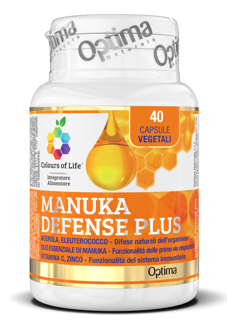 COLOURS OF LIFE MANUKA DEFENSE PLUS 40 CAPSULE VEGETALI 495 MG - Pharmaleader
