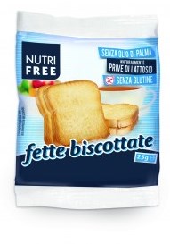 NUTRIFREE FETTE BISCOTTATE 25 G - Pharmaleader