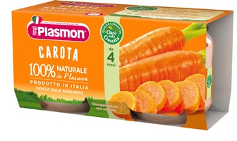 PLASMON OMOGENEIZZATO CAROTA 2 X 80 G - Pharmaleader