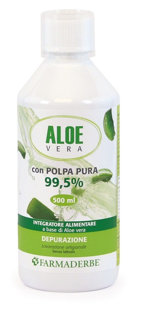 ALOE VERA SUCCO DI ALOE VERA POLPA PURA 500 ML - Pharmaleader
