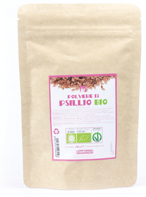 PSILLIO CUTICOLA POLVERE BIO 200 G - Pharmaleader