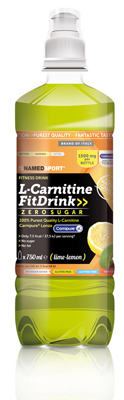 L-CARNITINE FIT DRINK LIME LEMON 500 ML - Pharmaleader