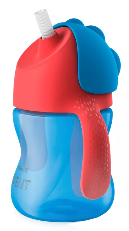 AVENT TAZZA BLU CON CANNUCCIA DA 200ML - Pharmaleader